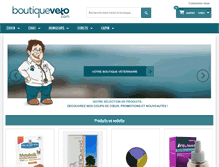 Tablet Screenshot of boutiqueveto.com